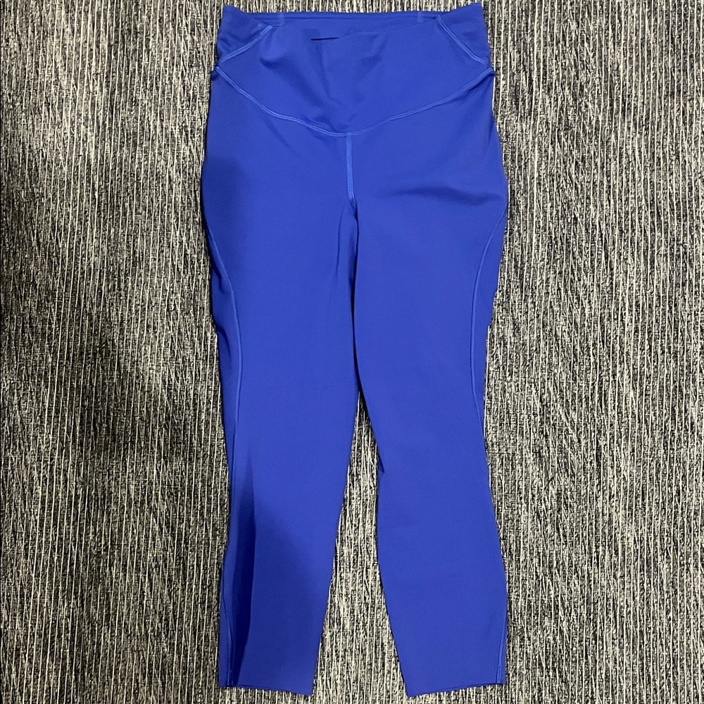 Lululemon Size 8 Vibrant Blue Leggings